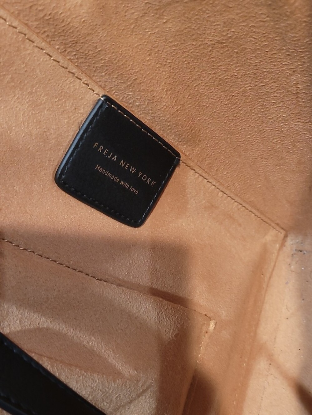 Black Paloma Leather Tote Bag - Picture 2 of 4